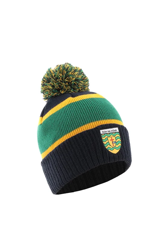 O’Neills Kids Donegal GAA Dynamo Bobble Hat, Navy Multi