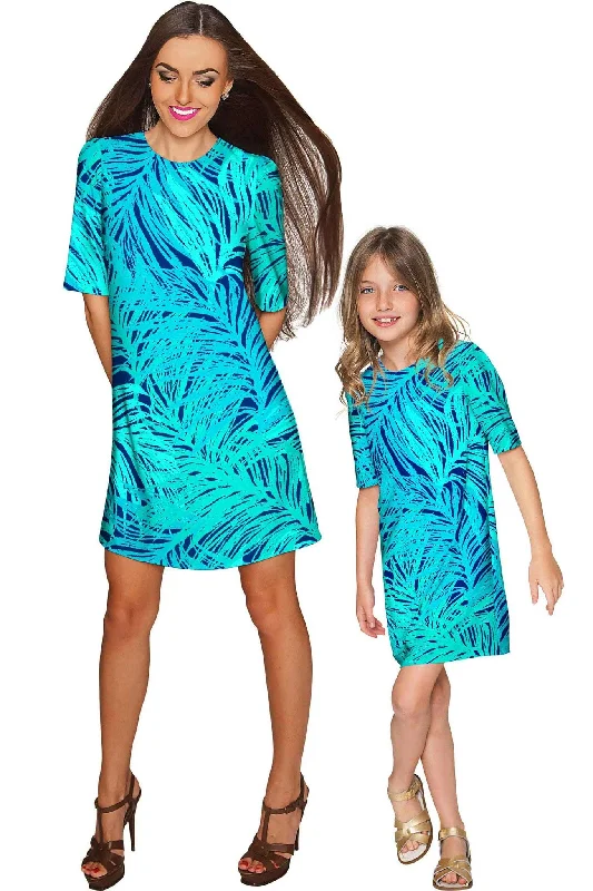 Tropical Dream Grace Shift Floral Mommy and Me DressesCocktail Dress