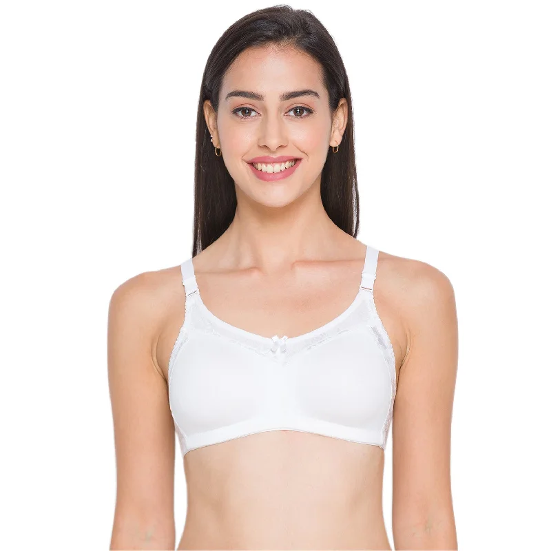Everyday braNon Padded Non Wired Full Coverage Bra White