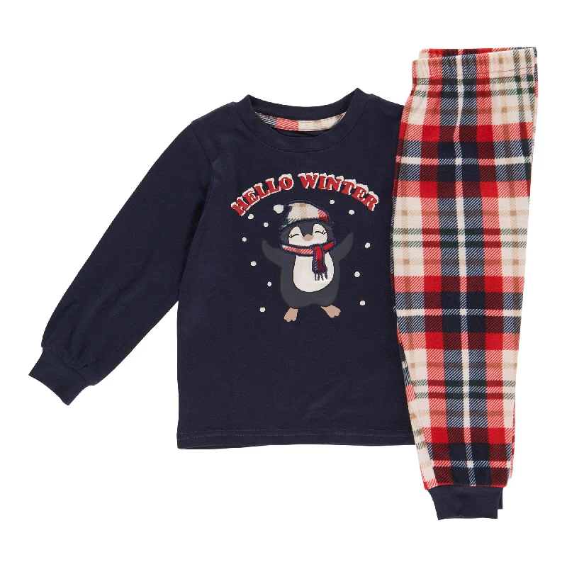 MONKEY BARS Infant Unisex North Country Pyjama Set, 2-Piece, 12-24 Month