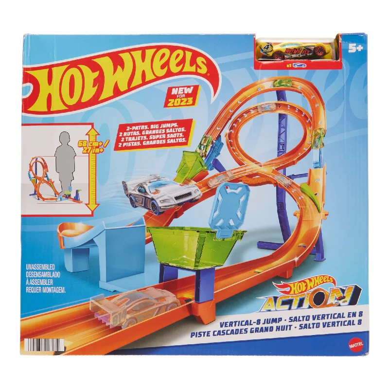 Hot Wheels Vertical 8 Jump Playset