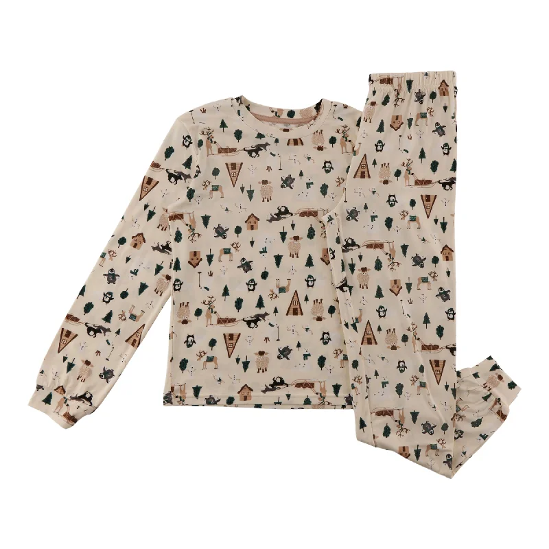 SURVIVAL GEAR Boy's North Country Family PJ Set, 2-Piece