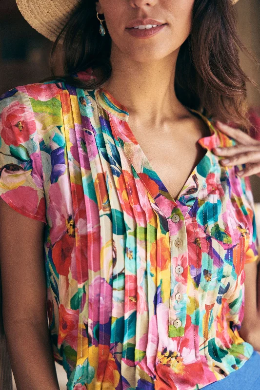 Lightweight Print Blouse