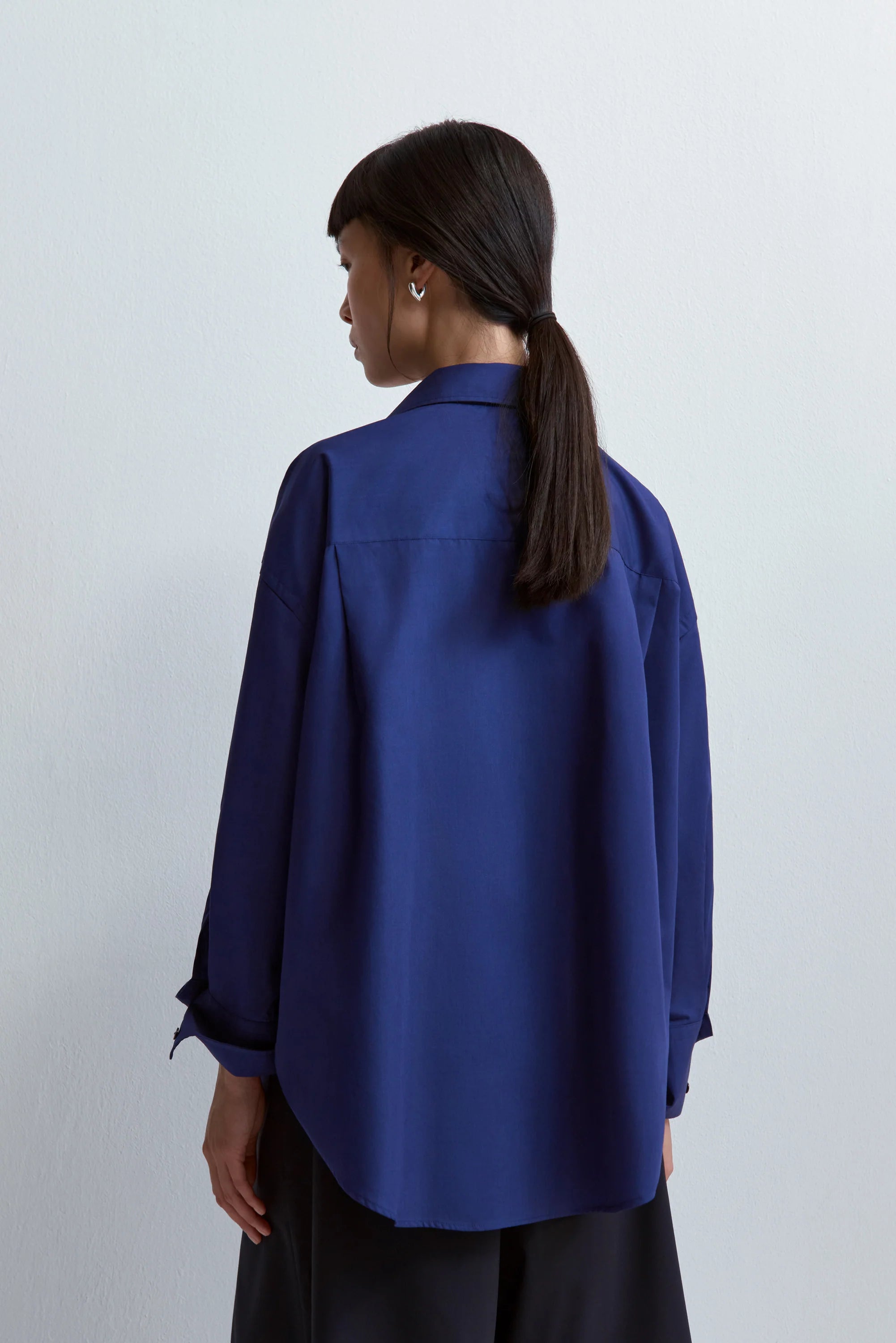 Oversize Cotton Shirt Klein