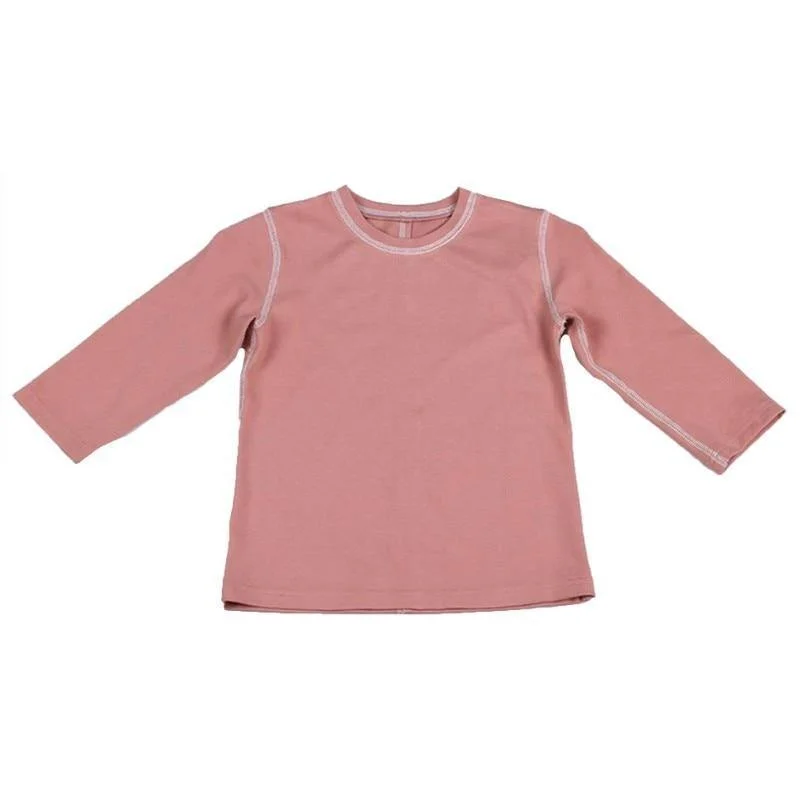 Meme Juniors Mauve Knit Tee