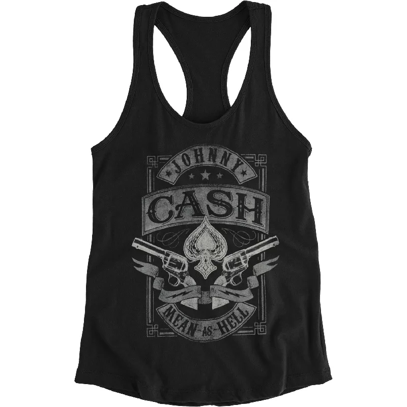 Mean As Hell Racer Tank Womens Tank