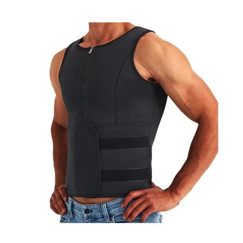 Men's Sculpting Sauna Sweat Vest: Enhance Weight Loss & Fitness Goals