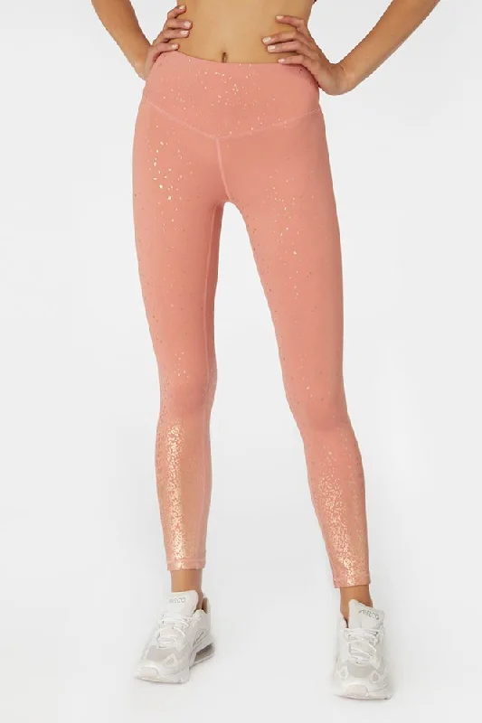 Shimmering Sky Legging - Melon